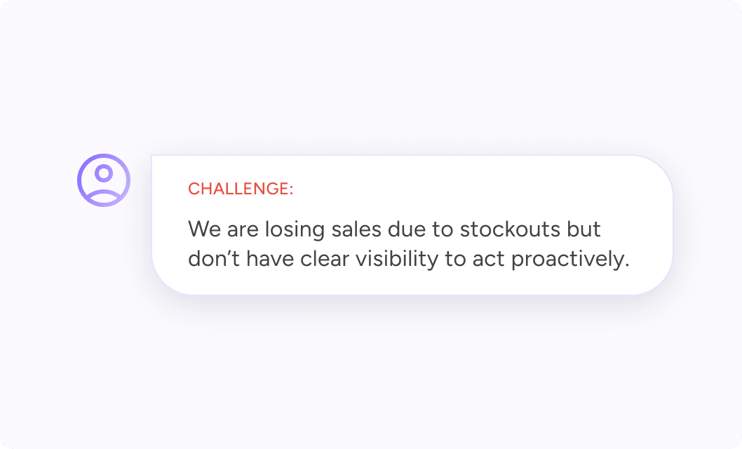 Lost Sales report